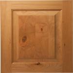 Unfinished Knotty Cherry Raised Panel Door