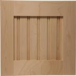 Unfinished Maple Beaded Shaker Panel Drawer Front